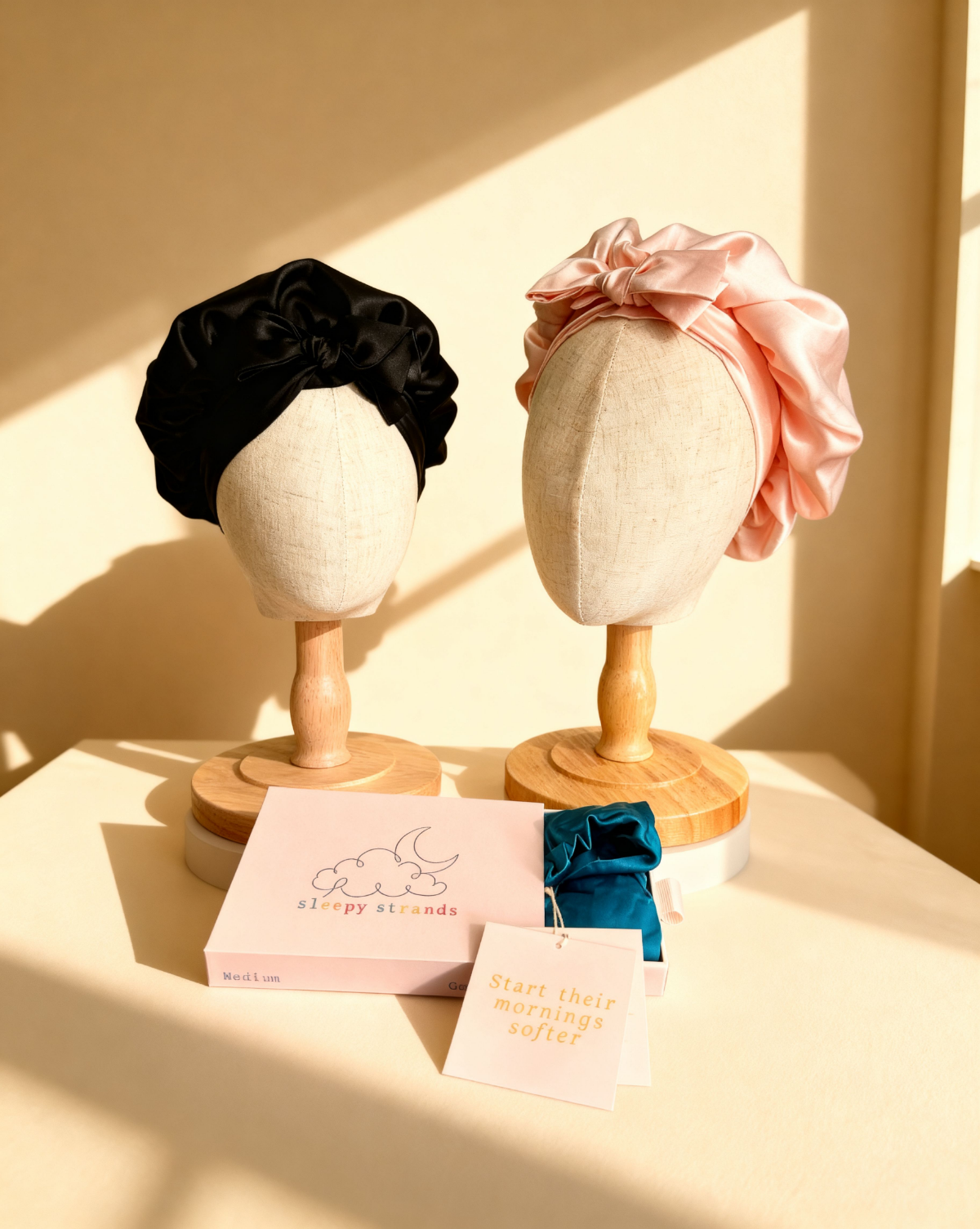 Mulberry Silk Children's Sleep Bonnet