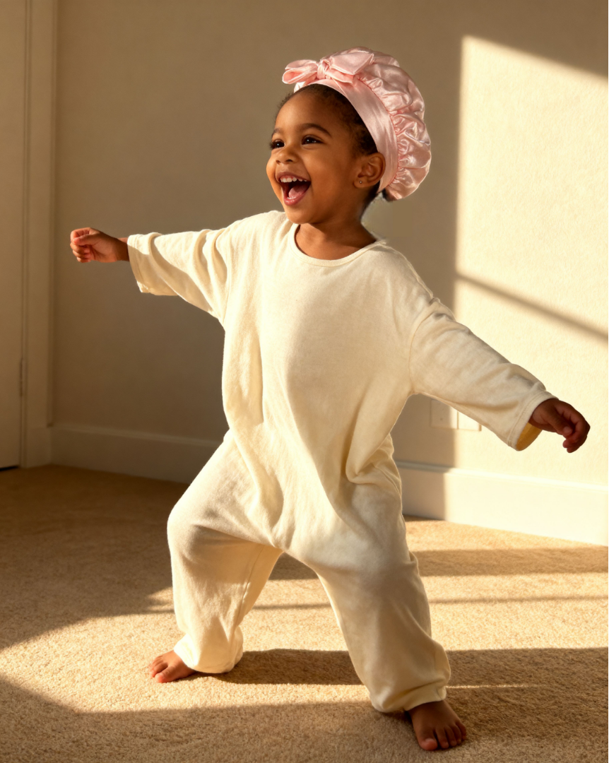 Mulberry Silk Children's Sleep Bonnet